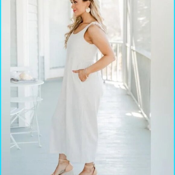 Pink Lilly sleeveless jumpsuit - Picture 3 of 4